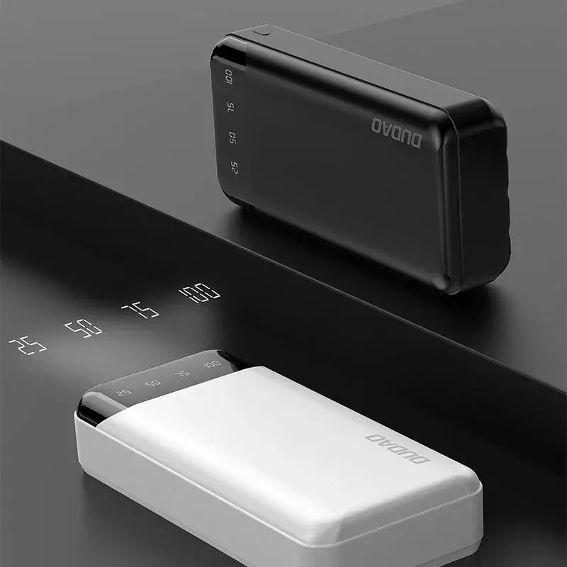 Pārnēsājams akumulators Dudao K6Pro+ 20000mAh USB Type-C + micro USB + Lightning