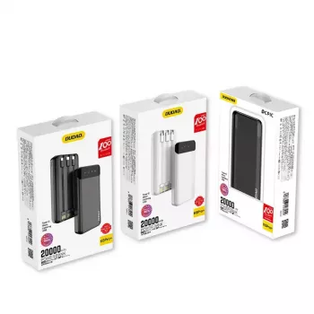 Pārnēsājams akumulators DUDAO K6Pro+ 20000mAh