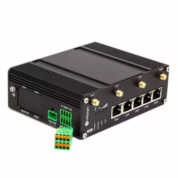 Industriālais maršrutētājs Milesight UR35 Pro 4G WiFi4 GPS