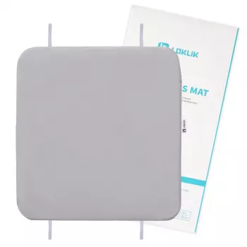 LOKLIK SG-GJ-0057-US-L-B2B Siltumizturīgs preses paklājiņš pelēks 381x381 mm