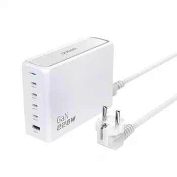Lādētājs DUDAO A228EU 228W GaN 4xUSB-C 1xUSB-A
