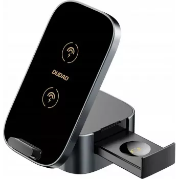Bezvadu lādētājs Dudao A11Pro+ 15W — Qi saderīgs ātrās uzlādes paliktnis