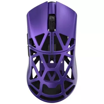 WLMouse Beast X Mini Pro Solid Sides spēļu pele ar Omron optiskajiem slēdžiem, violeta