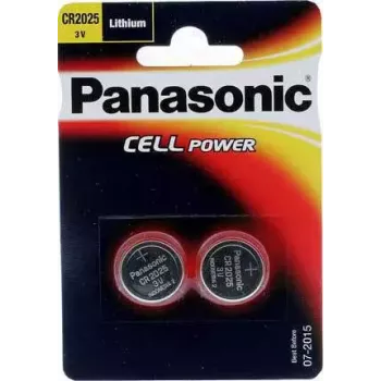 Vienreizējās lietošanas baterija Panasonic CR2025