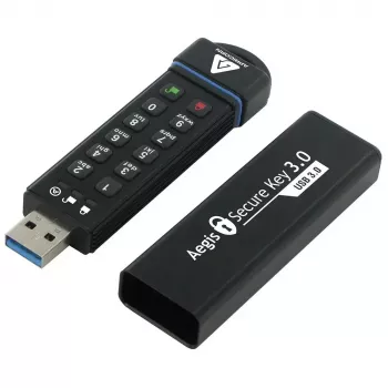 USB zibatmiņa Apricorn Aegis Secure Key 3.0 240 GB USB Type-A