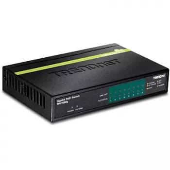Nepārvaldāms slēdzis Trendnet TPE-TG82G 8 portu Gigabit PoE+