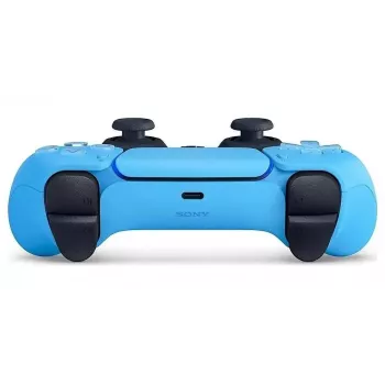 Bezvadu DualSense kontrolieris Sony — PS5, zils, haptiskā atgriezeniskā saite, adaptīvie sprūdi