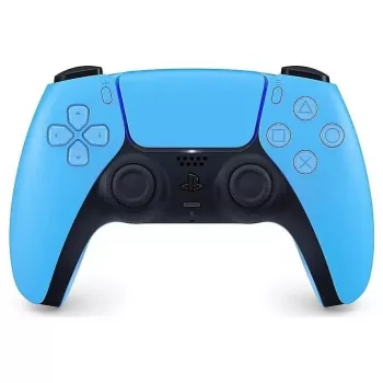 Bezvadu DualSense kontrolieris Sony — PS5, zils, haptiskā atgriezeniskā saite, adaptīvie sprūdi