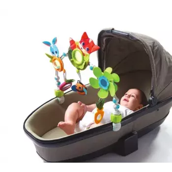 Tiny Love Sunny Stroll Meadow Days ratiņu rotaļlieta daudzkrāsaina 400g