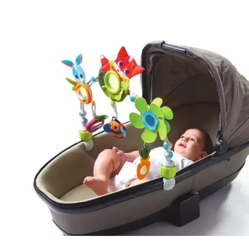 Tiny Love Sunny Stroll Meadow Days ratiņu rotaļlieta daudzkrāsaina 400g