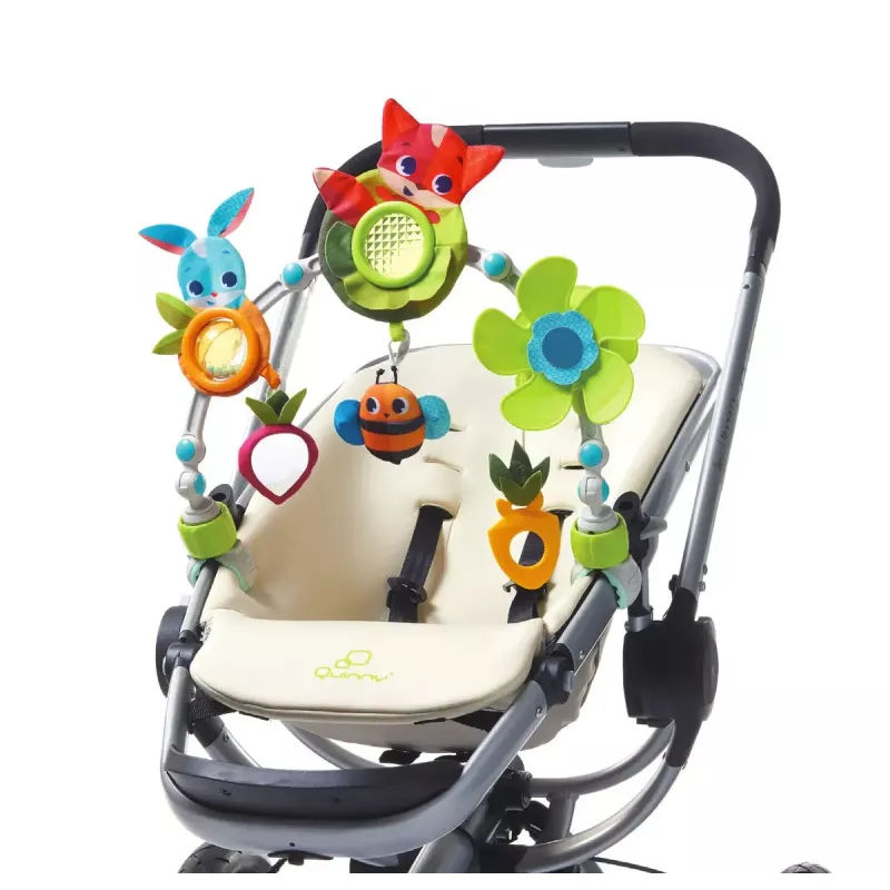 Tiny Love Sunny Stroll Meadow Days ratiņu rotaļlieta daudzkrāsaina 400g