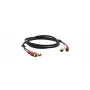 Audio kabelis RCA vīrietis-vīrietis 7,6m Kramer Electronics 2xRCA
