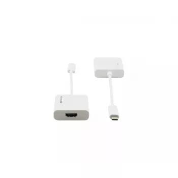 Kramer Electronics ADC-U31C/HF USB-C uz HDMI adaptera kabelis, 0.17 m