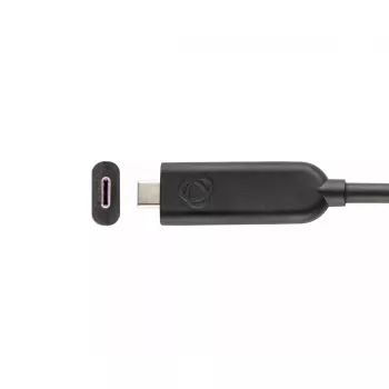 USB kabelis Kramer Electronics CLS-AOCU32/FF-25 USB 3.2 Gen 2 7,6 m USB C Melns
