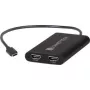 Adapter Sonnet TB-DHDMI-21 Divu 4K HDMI pieslēgvietu adapteris divu displeju HDMI izvadei
