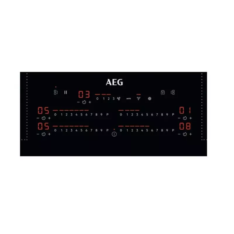 AEG CCE84751CB Iebūvējamā indukcijas plīts 4 zonām ar skārienvadību