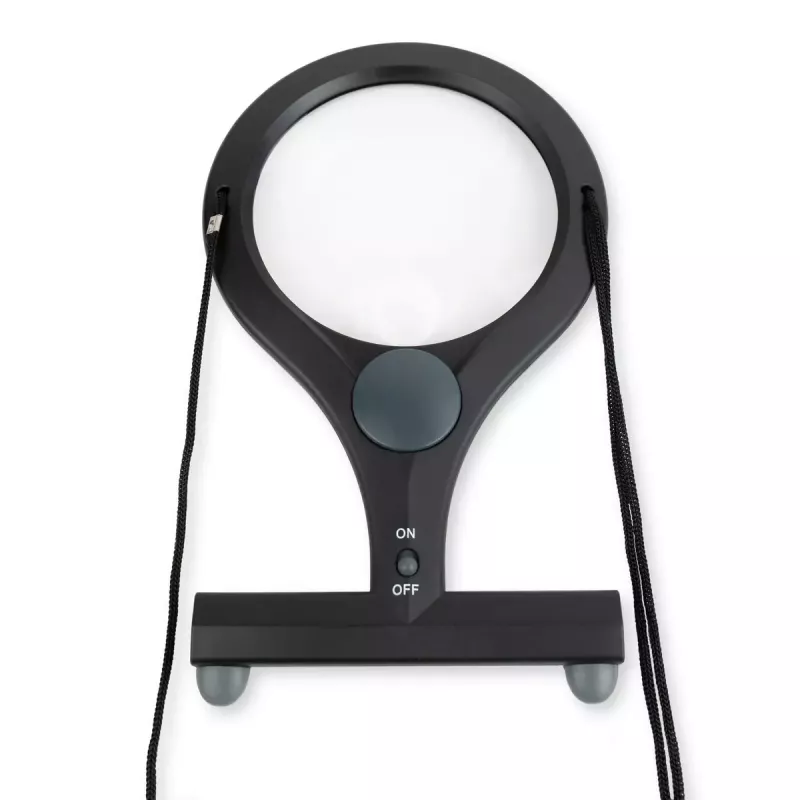 Rokas palielināmais stikls Carson LumiCraft 2x, LED, ar baterijām, melns, 135×23×226 mm