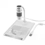 Digitālais mikroskops Carson EFLEX 300x, 75–300x palielinājums, 1600×1200 kamera, pelēks/balts