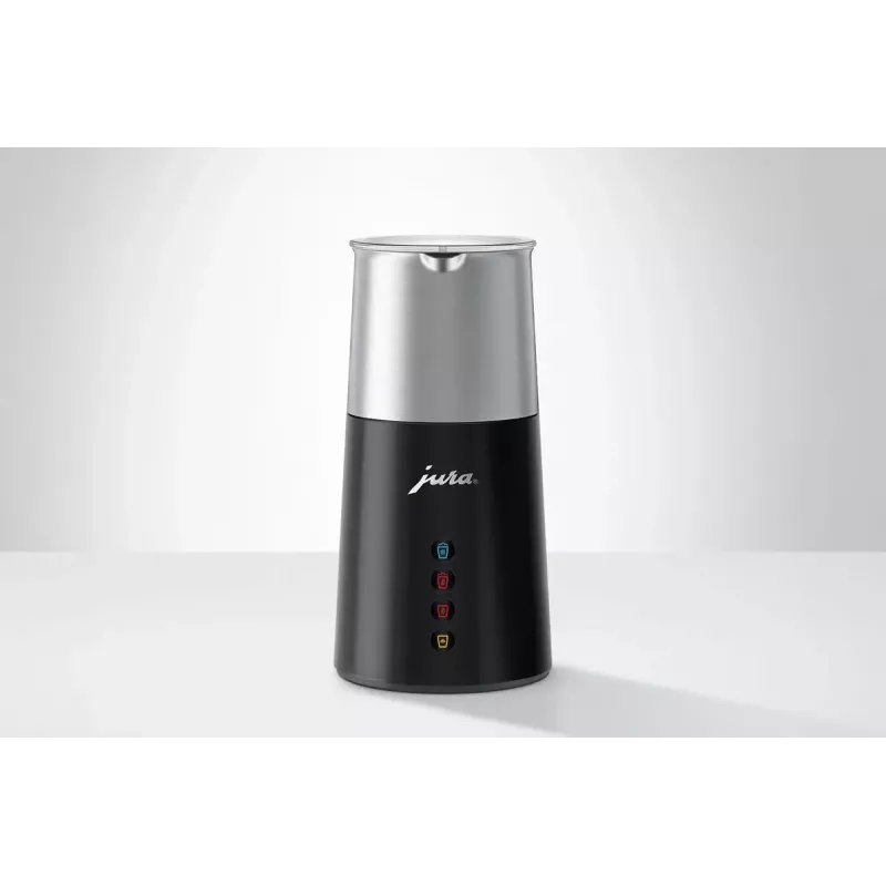 Automātiskais karsto un auksto dzērienu dozators JURA Hot & Cold Automatic melns, sudrabs — nerūsējošā tērauda bļoda, AC, 115×115×225 mm