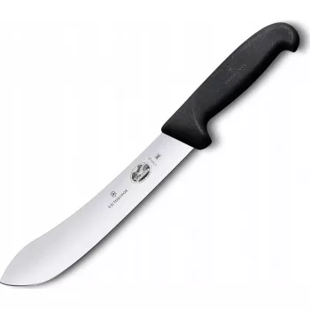 Nazis gaļai Victorinox Fibrox V-5.74 03.25 — 25 cm asmens, melns rokturis