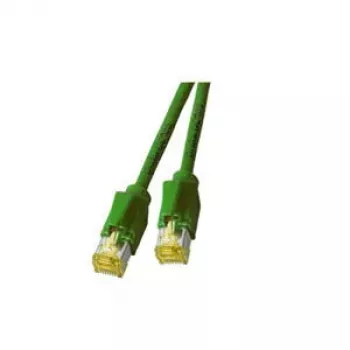 Patch vads Draka Comteq TM31 0.5m Cat6a Zaļš