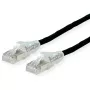 Tīkla kabelis Dätwyler Cables 21.05.0515 Melns 1 m Cat6a S/FTP