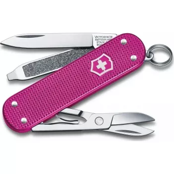 Kabatas nazis Victorinox Classic SD Alox Flamino Party sarkans