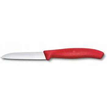 Dārzeņu nazis Victorinox Swiss Classic 8 cm, sarkans rokturis