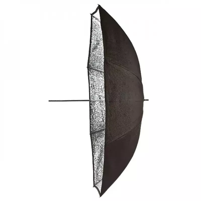Elinchrom 26062 atstarojošs lietussargs 83 cm melns/sudrabs/caurspīdīgs