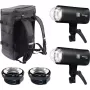 Elinchrom THREE DUAL — 2 zibspuldzes komplekts (20942.2)