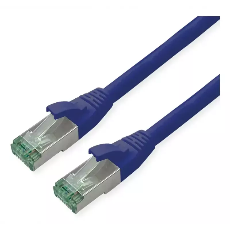 Tīkla kabelis ROLINE Recycled Material 21.45.3249 RJ-45 Cat6a 20 m Zils