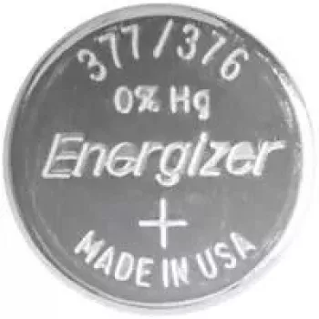Vienreizējās lietošanas baterija Energizer 377/376 Sudraba-oksīda 1,55 V, 1 gab.