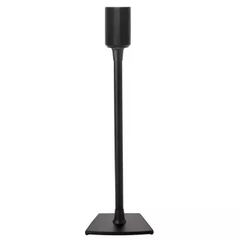 Grīdas skaļruņu statīvs SANUS WSSE11 — melns, max augstums 87.4 cm, platums 276.9 mm