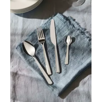 Virtuves galda piederumu komplekts ALESSI BG02S24 — galda nazis un dakša, nerūsējošais tērauds