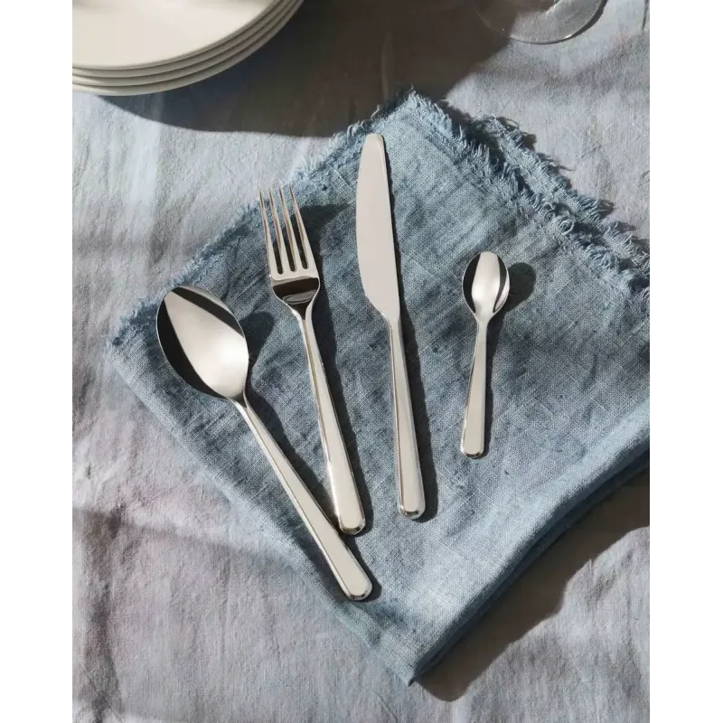 Virtuves galda piederumu komplekts ALESSI BG02S24 — galda nazis un dakša, nerūsējošais tērauds