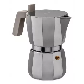 Moka kanna Alessi Moka 0,07 L Pelēka