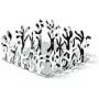 Pasniegšanas grozs Alessi ESI18 Square, nerūsējošais tērauds, 205x205x83 mm