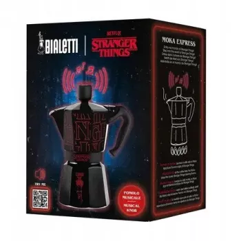 Stovetop espresso kafijas automāts BIALETTI Moka Express 6-cup – 6 TZ Stranger Things
