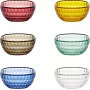 Pasniegšanas krūzītes Guzzini VANITY 6 gabalu komplekts, dažādās krāsās, 12 cm
