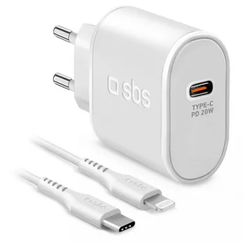 SBS TETRKITPD20LIGW ātrās uzlādes komplekts 20W balts