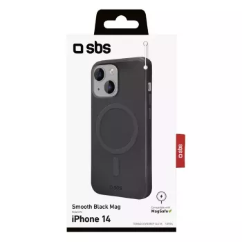 SBS TEMAGCOVRUBIP1461K Macīgs vāciņš iPhone 14 15.5 cm Melns