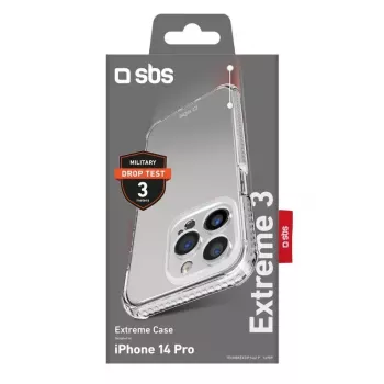 SBS Extreme X3 caurspīdīgs vāciņš iPhone 14 Pro 15.5 cm