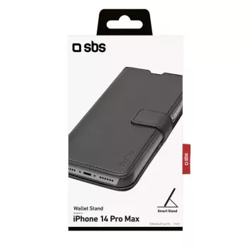 Maciņa futrālis SBS TEBKWALIP1467PK iPhone 14 Pro Max 17 cm Melns