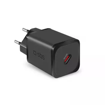 Mobilās ierīces lādētājs SBS TETRGAN1C45W 45W GaN ātrā uzlāde Melns