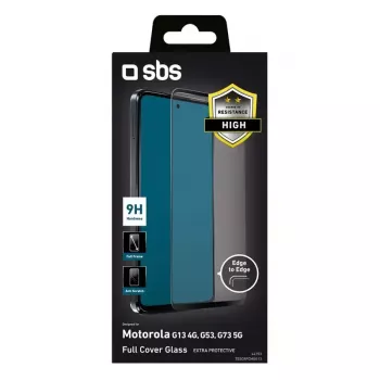 SBS TESCRFCMOG13 rūdīta stikla aizsargplēve Motorola Moto G13 / G53 / G73