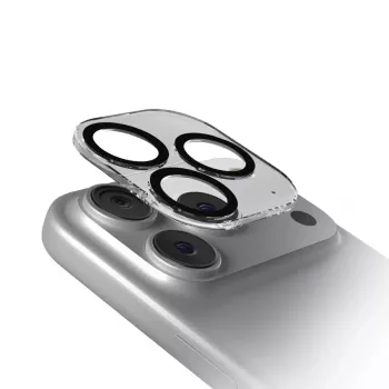 Ekrāna un aizmugures aizsargs ar kameras lēcas aizsargu SBS TECAMGLIP1763P Apple iPhone 17 Pro / 17 Pro Max, silikons un rūdīts stikls, caurspīdīgs, 1 gab.