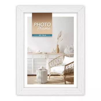 Viena foto rāmis ZEP Vivan 3 V33573 Koka Balts 13x18 cm