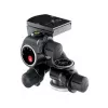 Galviņa statīvam Manfrotto 410 Junior ar zobratu, melna, alumīnija