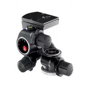 Galviņa statīvam Manfrotto 410 Junior ar zobratu, melna, alumīnija