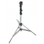 Statīva kāja Manfrotto 126CSU — viena kāja, maks. slodze 40 kg, maks. augstums 3.33 m, svars 8.3 kg, sudraba
